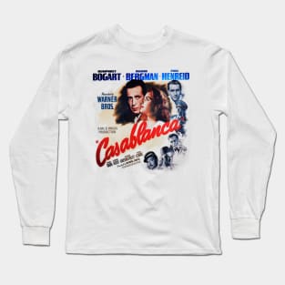 Casablanca movie poster Long Sleeve T-Shirt